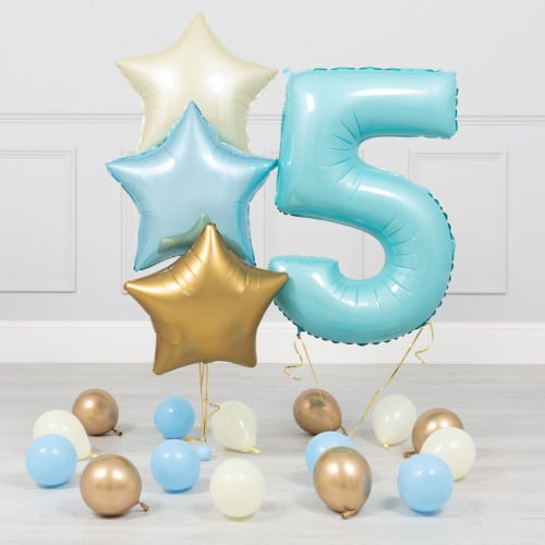 Комплект Голубой и Золото на 5 лет
