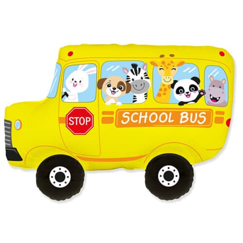 Шар 79 см Фигура Школьный автобус