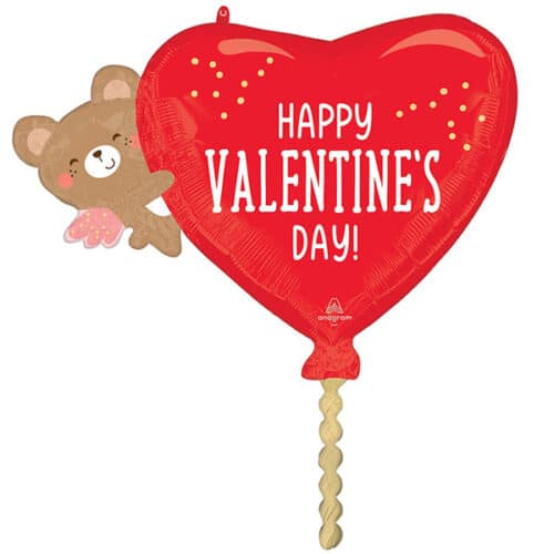 Шар 73 см Фигура HVD Мишка - ангел