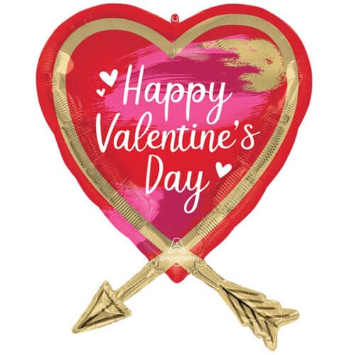 Шар 73 см Фигура HVD Стрела в сердце
