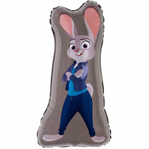 Шар 76 см Фигура Зайка Полицейский