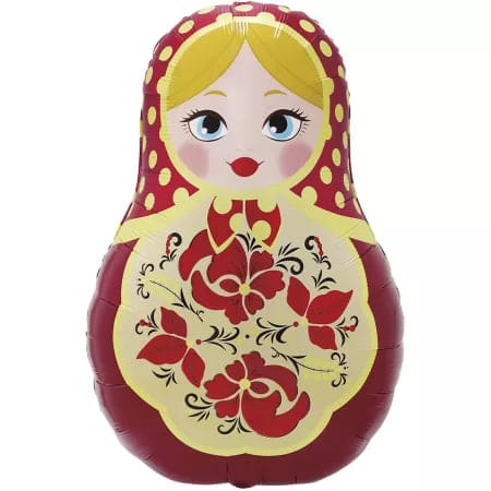 Шар 107 см Фигура Матрешка