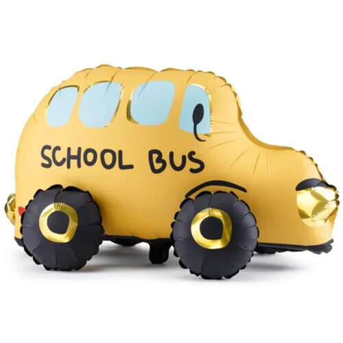 Шар 66 см Фигура 3D AIR Школьный автобус с Воздухом